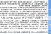 机器人概念股探底回升 柯力传感午后涨停