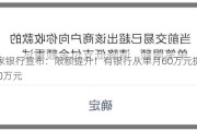 多家银行宣布：限额提升！有银行从单月60万元提至600万元