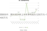 普联软件：预计2024年上半年净利润为1200万元~1400万元