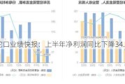 招商蛇口业绩快报：上半年净利润同比下降34.17%