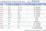 4连板协和电子(605258.SH)：2021年至2023年，公司营收规模变化不大且净利润逐年同比下降