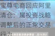 宝尊电商回应阿里清仓：属投资战略调整后的正常交易行为