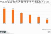 兰亭集势盘中异动 快速上涨7.58%报2.13美元