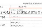 赛诺科技（837042）：区钻仪通过***竞价增持公司股票约4.34万股