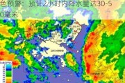 深圳市南山区、宝安区等区域发布暴雨黄色预警：预计2小时内降水量达30-50毫米