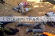 哥伦比亚副总统车队遇袭 无人伤亡