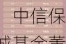 2024公募基金领军人物TOP榜：中信保诚基金董元星新进荣誉榜 排名第28