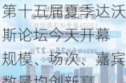 第十五届夏季达沃斯论坛今天开幕 规模、场次、嘉宾数量均创新高