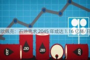 欧佩克：石油需求 2045 年或达 1.16 亿桶/日