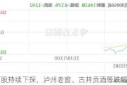白酒股持续下探，泸州老窖、古井贡酒等跌幅扩大