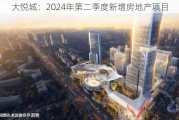 大悦城：2024年第二季度新增房地产项目