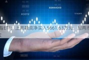 综指ETF：上周融资净买入5661.63万元，居两市第13位