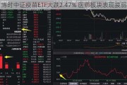 博时中证疫苗ETF大跌2.47% 医药板块表现疲弱