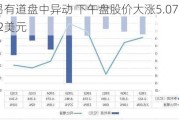 网易有道盘中异动 下午盘股价大涨5.07%报3.52美元