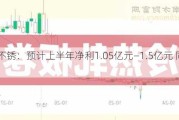 太钢不锈：预计上半年净利1.05亿元―1.5亿元 同比扭亏