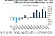 美国银行：OPEC+政策决定的实际执行情况将取决于需求