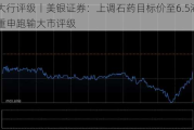 大行评级丨美银证券：上调石药目标价至6.5港元，重申跑输大市评级