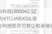 朗科科技(300042.SZ)：与KTCUA和KDIL签署专利授权许可转让和承继协议