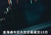 大业股份大宗交易折价成交47.76万股