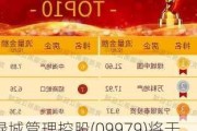 绿城管理控股(09979)将于7月15日派发末期股息每股0.4元