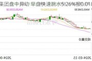 京维集团盘中异动 早盘快速跳水5.26%报0.018港元