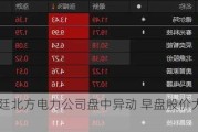 阿根廷北方电力公司盘中异动 早盘股价大涨5.39%