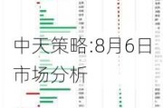 中天策略:8月6日市场分析