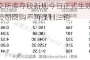 港交所库存股新规今日正式生效 港股公司回购不再强制注销