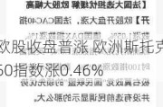 欧股收盘普涨 欧洲斯托克50指数涨0.46%