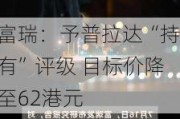 富瑞：予普拉达“持有”评级 目标价降至62港元