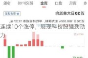 连续10个涨停，展现科技股强劲动力