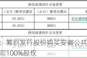 合肥城建：筹划发行股份购买安徽公共资源交易集团有限公司100%股权