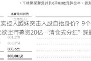 锡华科技实控人胞妹突击入股自抬身价？9个月估值激增45亿元欲上市募资20亿 “清仓式分红”踩最新监管红线