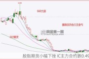 股指期货小幅下挫 IC主力合约跌0.49%