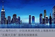 央行上海市分行：计划未来3年内在上海基本形成金融“五篇大文章”服务和保障体系