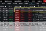 内房股午后多数上扬 龙光集团涨近3%远洋集团涨近2%