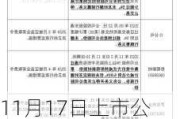 11月17日上市公司减持汇总：远翔新材等6股拟减持（表）