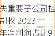 济南高新控股丧失重要子公司控制权 2023年净利润占比96%