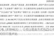 正信光电（838463）：公司以现金方式向ZS公司增资10000000印度卢比