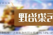 仕净科技：上半年净利同比预增16.14%―45.17%