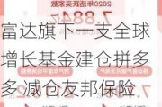 富达旗下一支全球增长基金建仓拼多多 减仓友邦保险