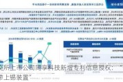 北交所上市公司同享科技新增专利信息授权：“一种焊带上锡装置”