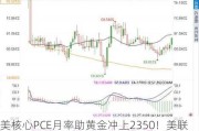 美核心PCE月率助黄金冲上2350！美联储9月降息又有戏了？