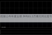 凌锐控股公布年度业绩 净利65.5万港元同比扭亏为盈