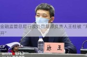 金融监管总局行政处罚局原负责人王柱被“***”