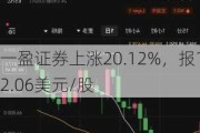 一盈证券上涨20.12%，报12.06美元/股