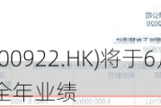 安贤园中国(00922.HK)将于6月21日举行董事会会议以审批全年业绩