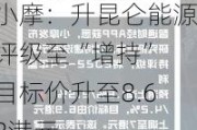 小摩：升昆仑能源评级至“增持” 目标价升至8.68港元