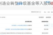 国开制造业转型升级基金等入股纵慧芯光