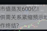 市值蒸发600亿！供需关系紧缩预示炒作终结?